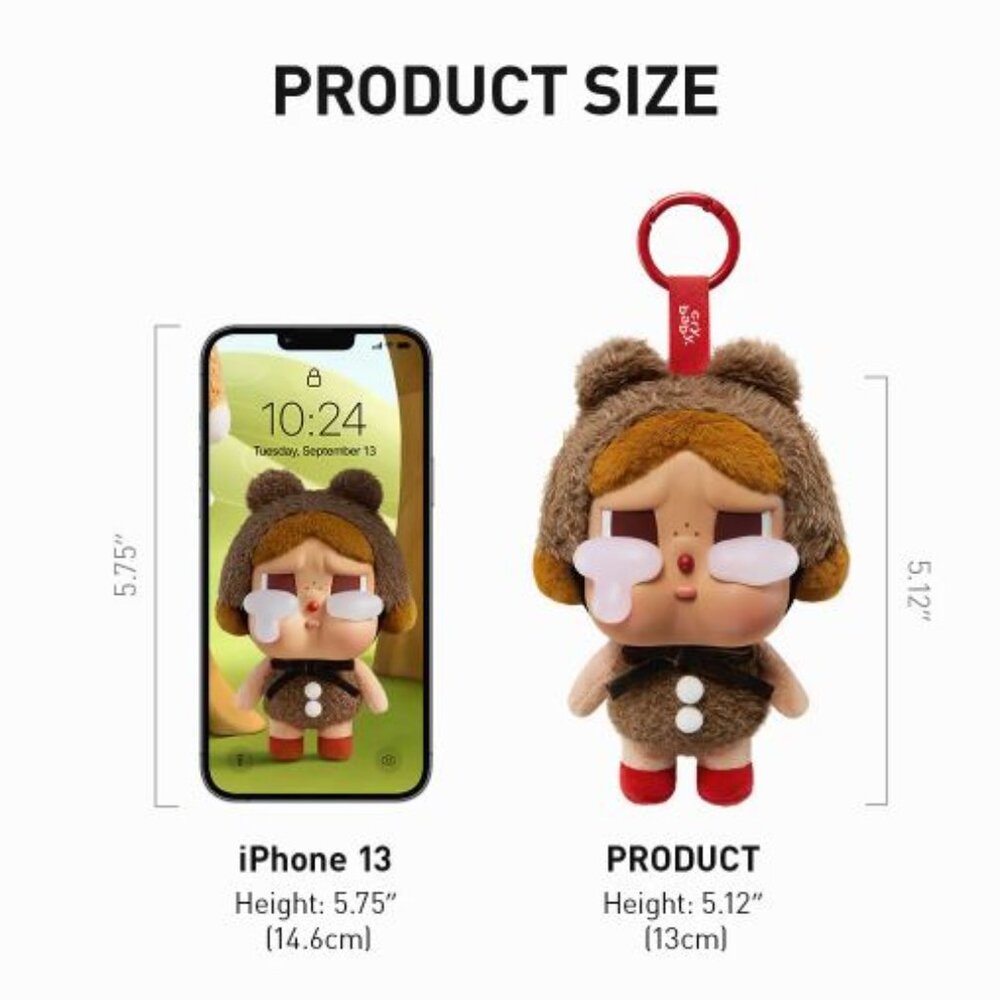 Pop Mart Crybaby Crying Again Series Vinyl Face Plush Blind Box - Picture 7 of 8
